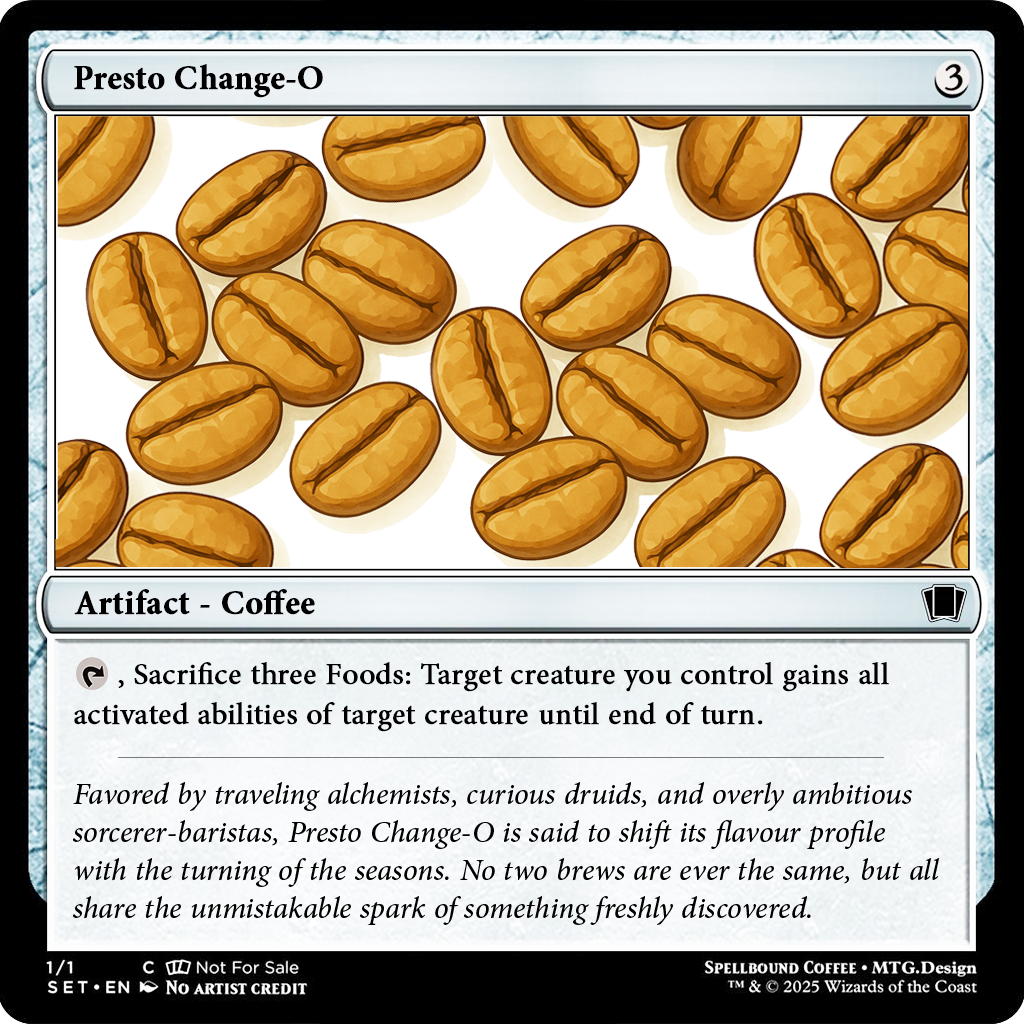 Presto Change-O